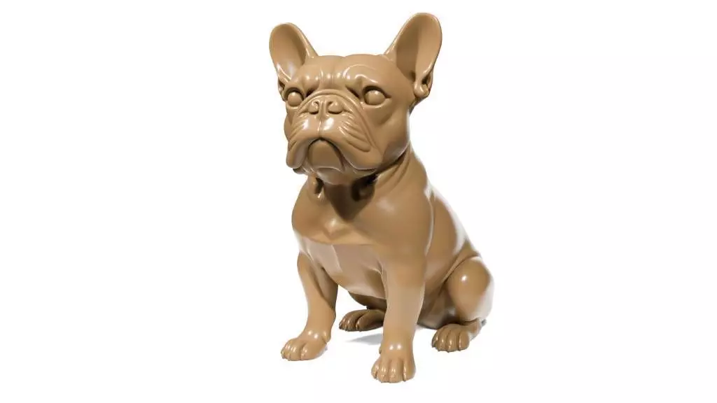 French Bulldog 2 3D print model