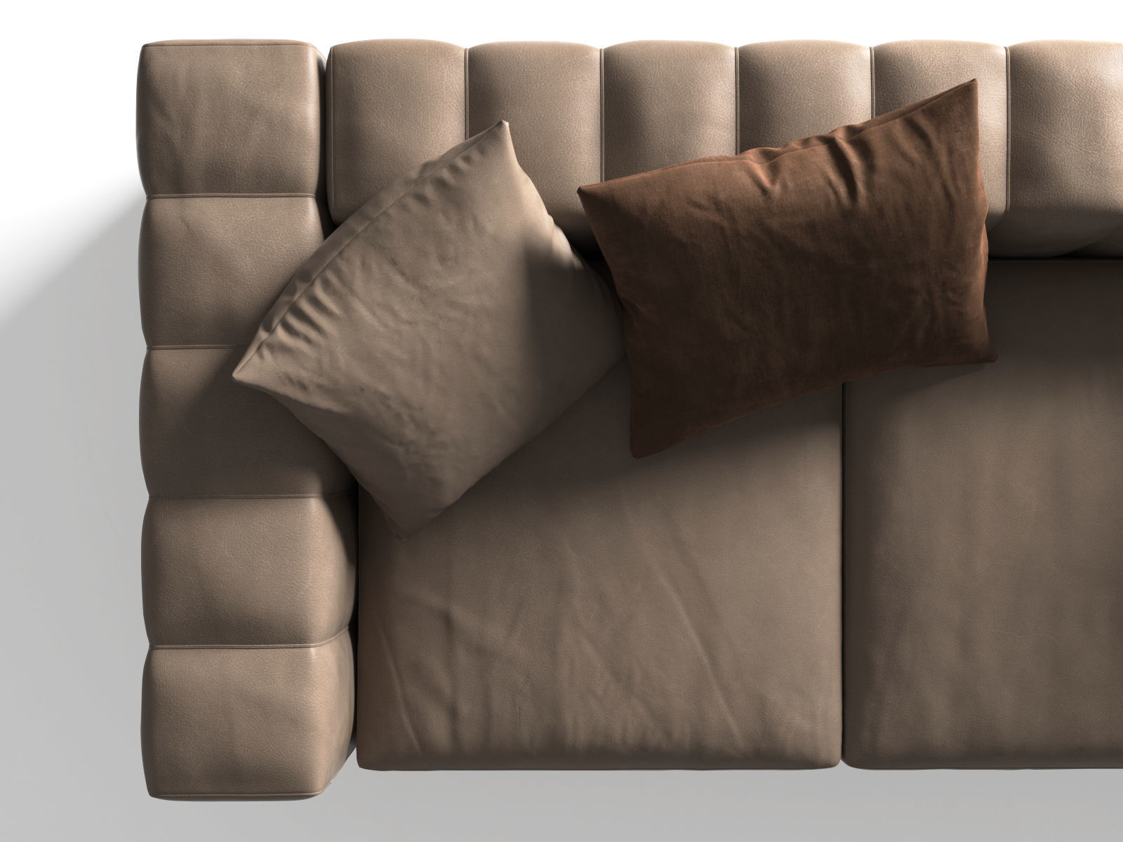 Freeman Duvet Sofa 3D model_2