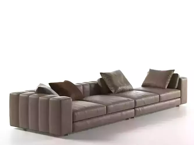 Freeman Duvet Sofa 3D model