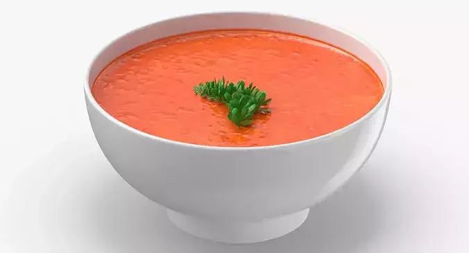 Tomato Soup 3D model 5