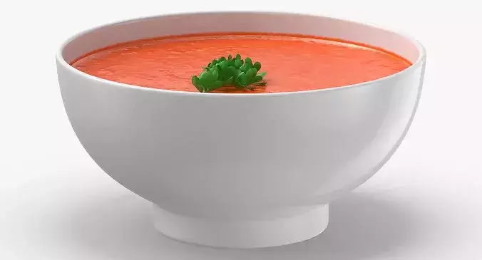 Tomato Soup 3D model 7