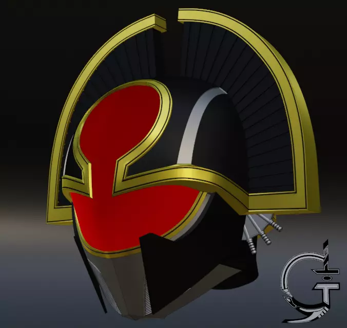 Helmet Kamen Rider Orga Low-poly 3D model