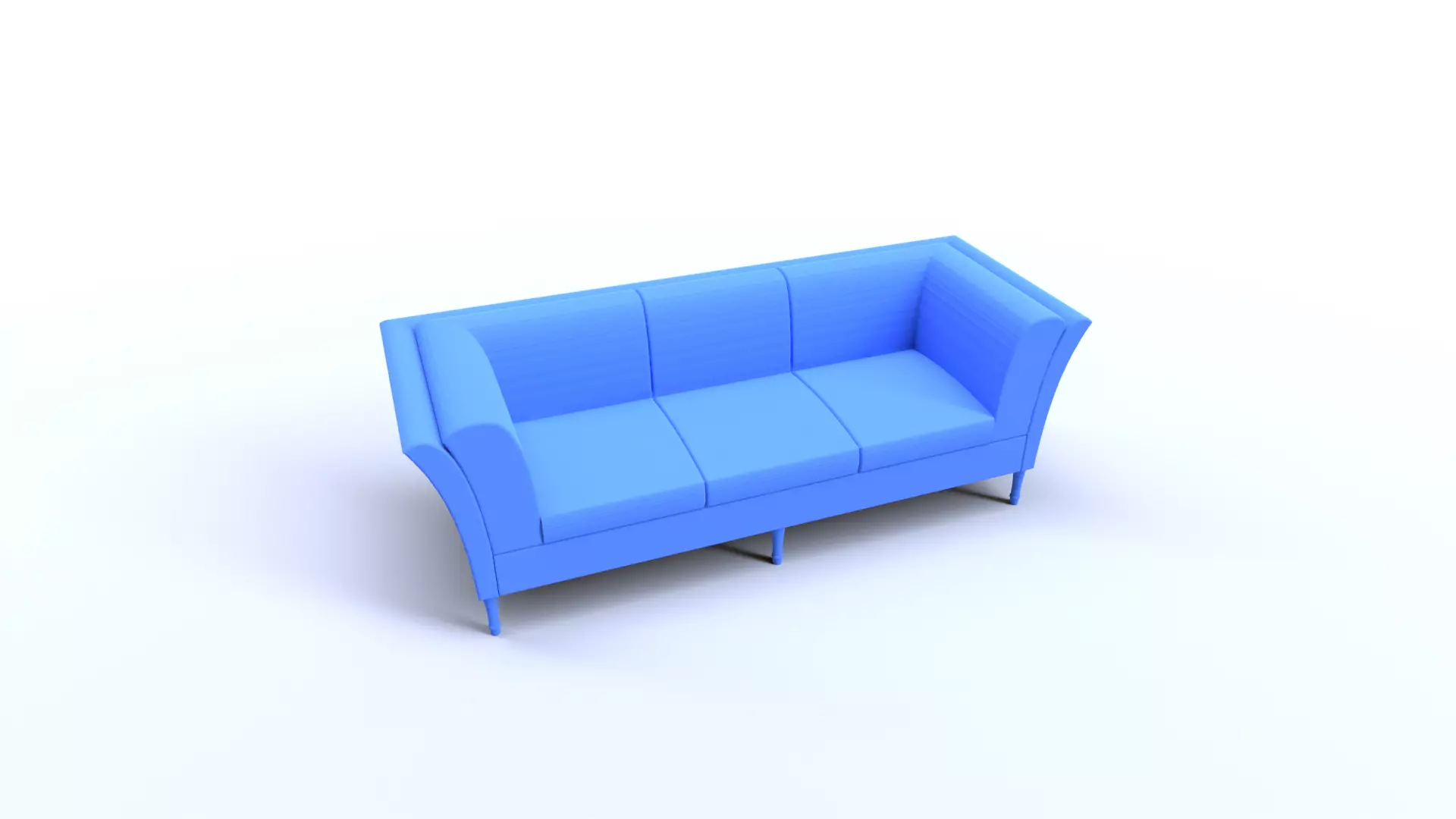 Sofa printable 3D print model