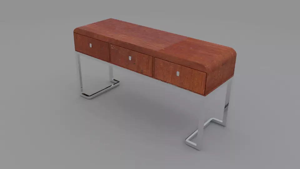 Folio Desk 3D model