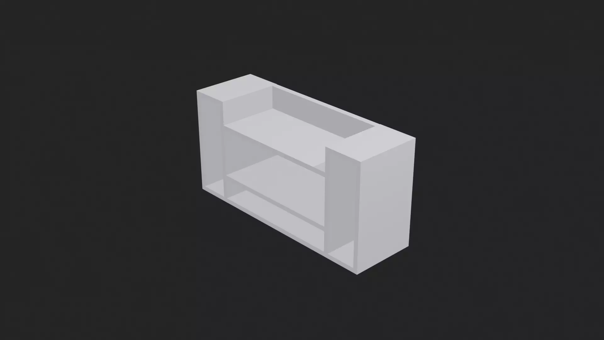 shelf set 2 3D model