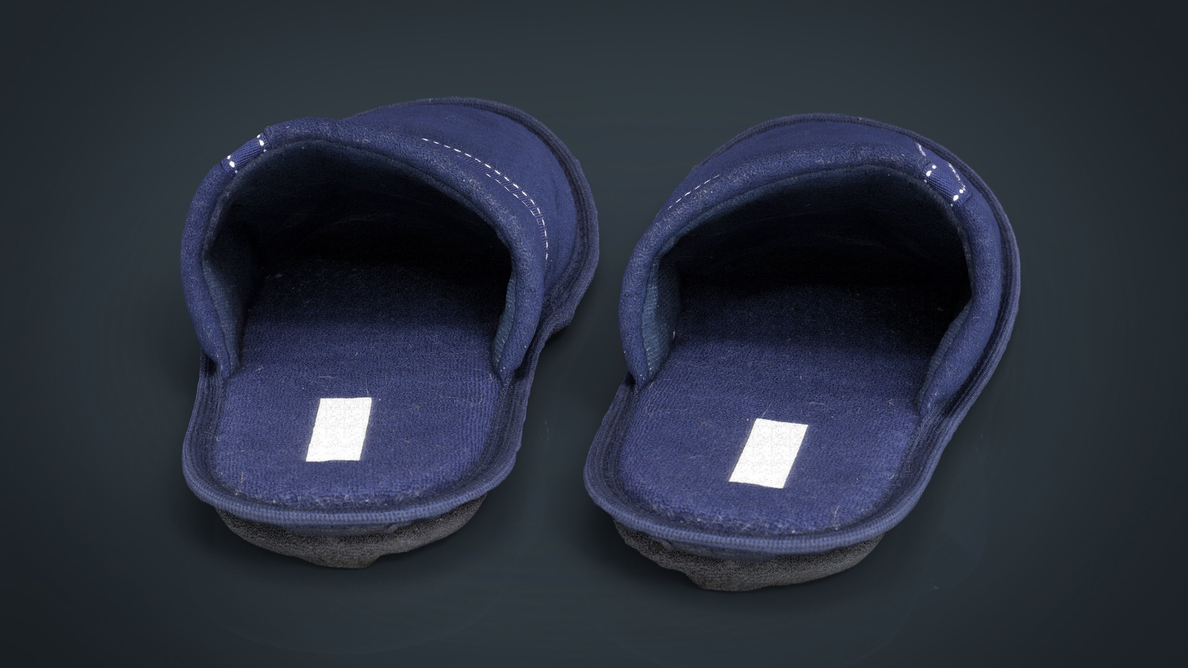 House slippers 3D model_13