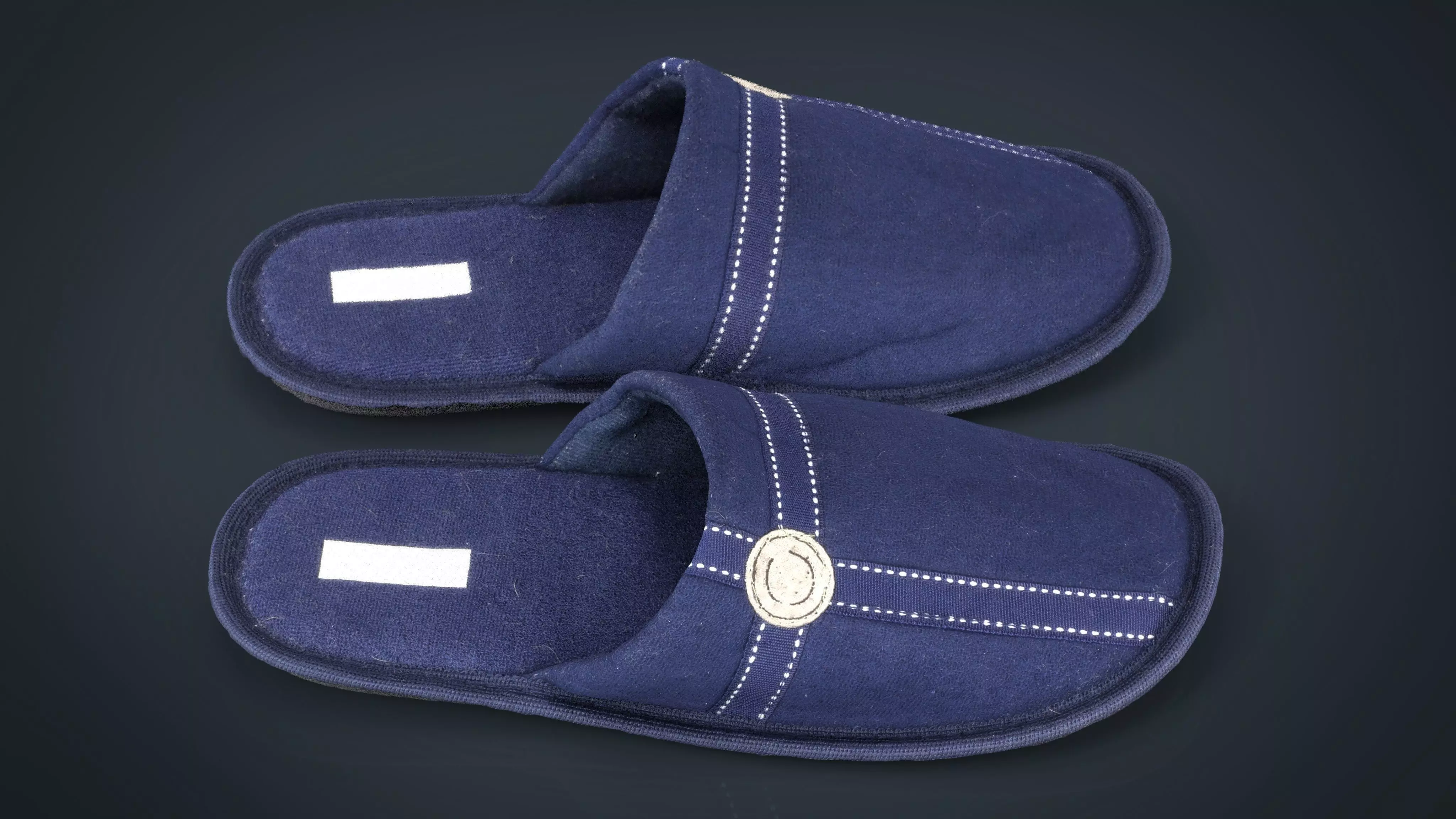 House slippers 3D model_0