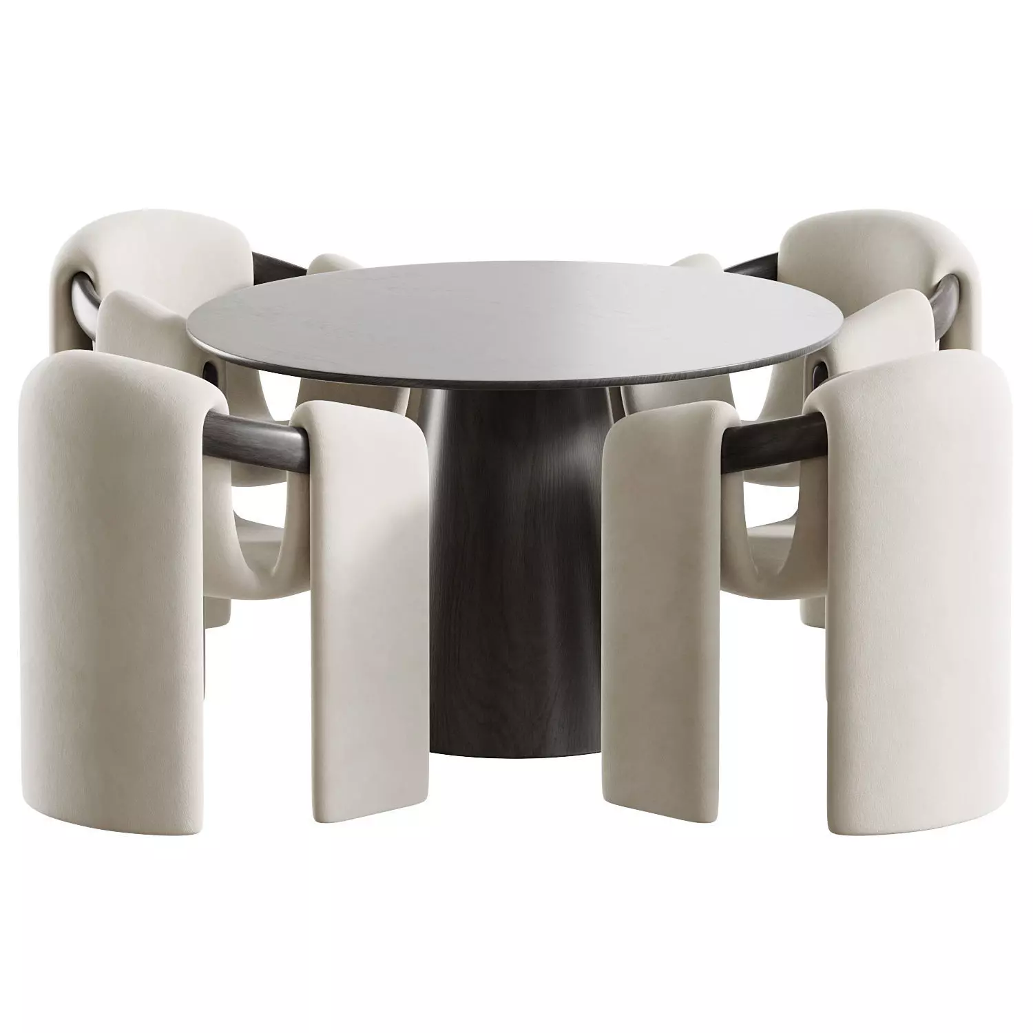Dining set 83 3D model