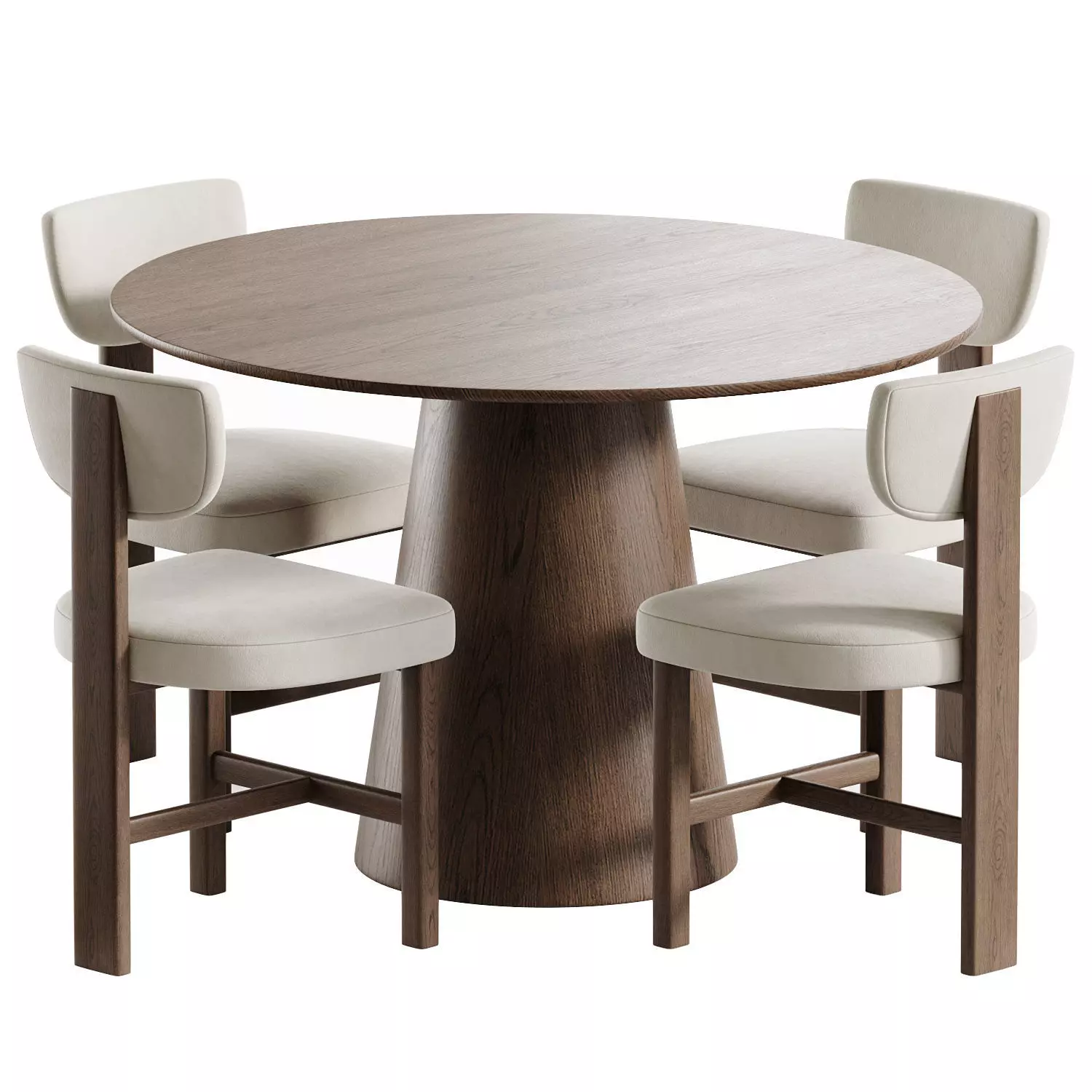 Dining set 120 3D model