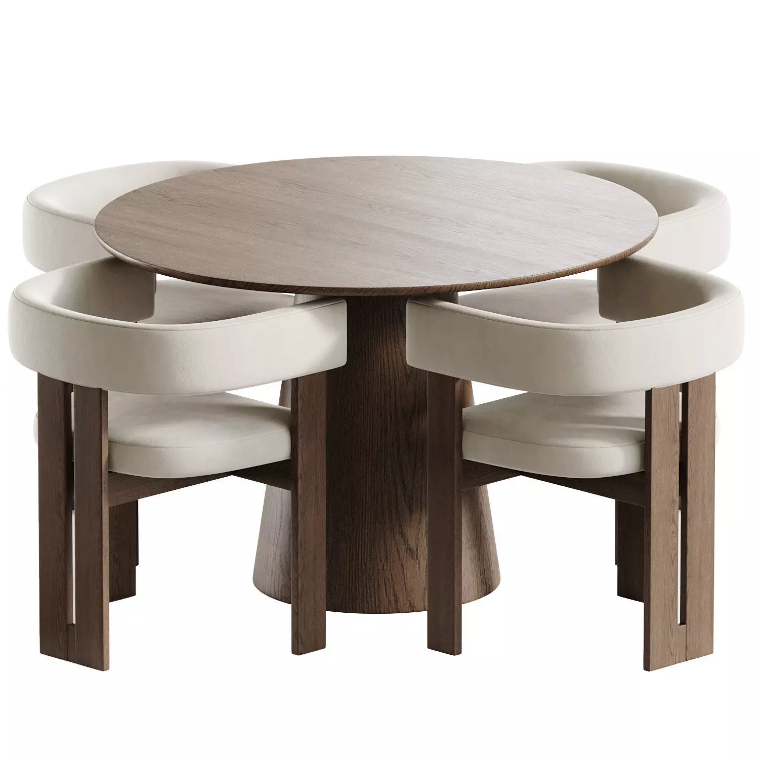Dining set 127 3D model