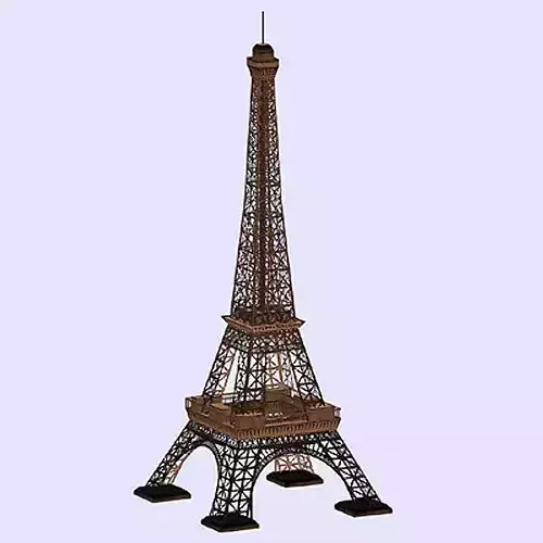 Paris Model Pack Low-poly 3D model