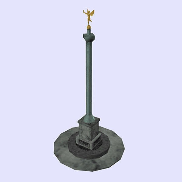 Paris Model Pack Low-poly 3D model_1