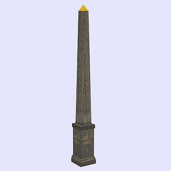 Paris Model Pack Low-poly 3D model_3