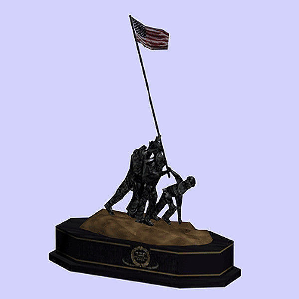 Washington DC Model Pack Low-poly 3D model_4