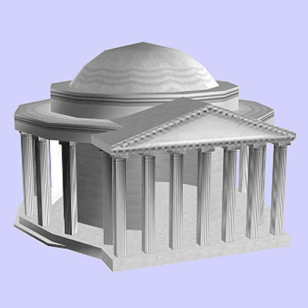Washington DC Model Pack Low-poly 3D model_10