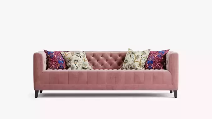 Sofa Pinkslip A 3D model 4