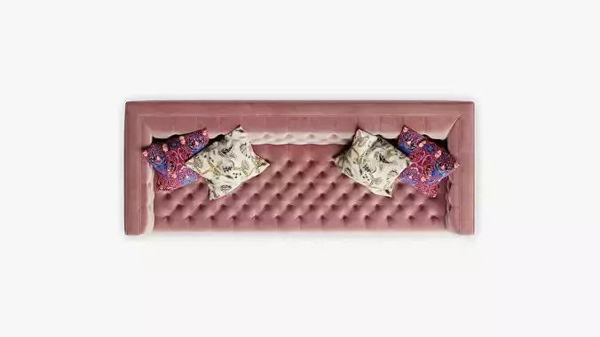 Sofa Pinkslip A 3D model 7