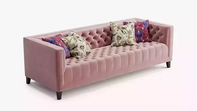 Sofa Pinkslip A 3D model 3