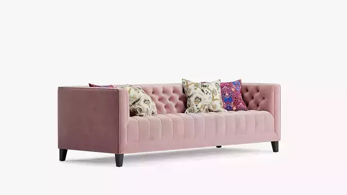 Sofa Pinkslip A 3D model 5