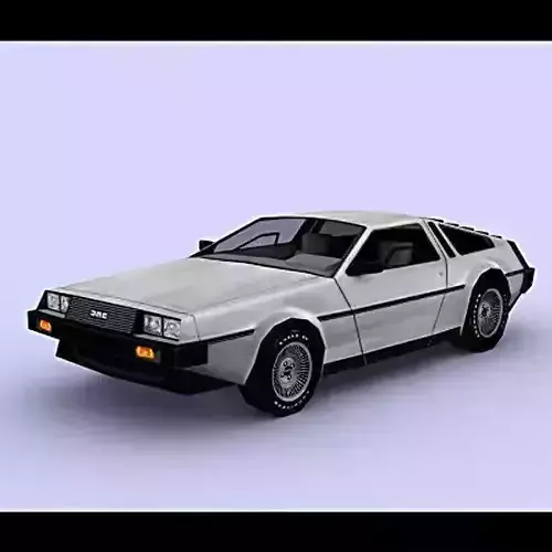 Delorean back to future car