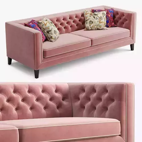 Sofa Pinkslip B 3D model