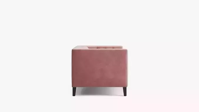 Sofa Pinkslip B 3D model 7