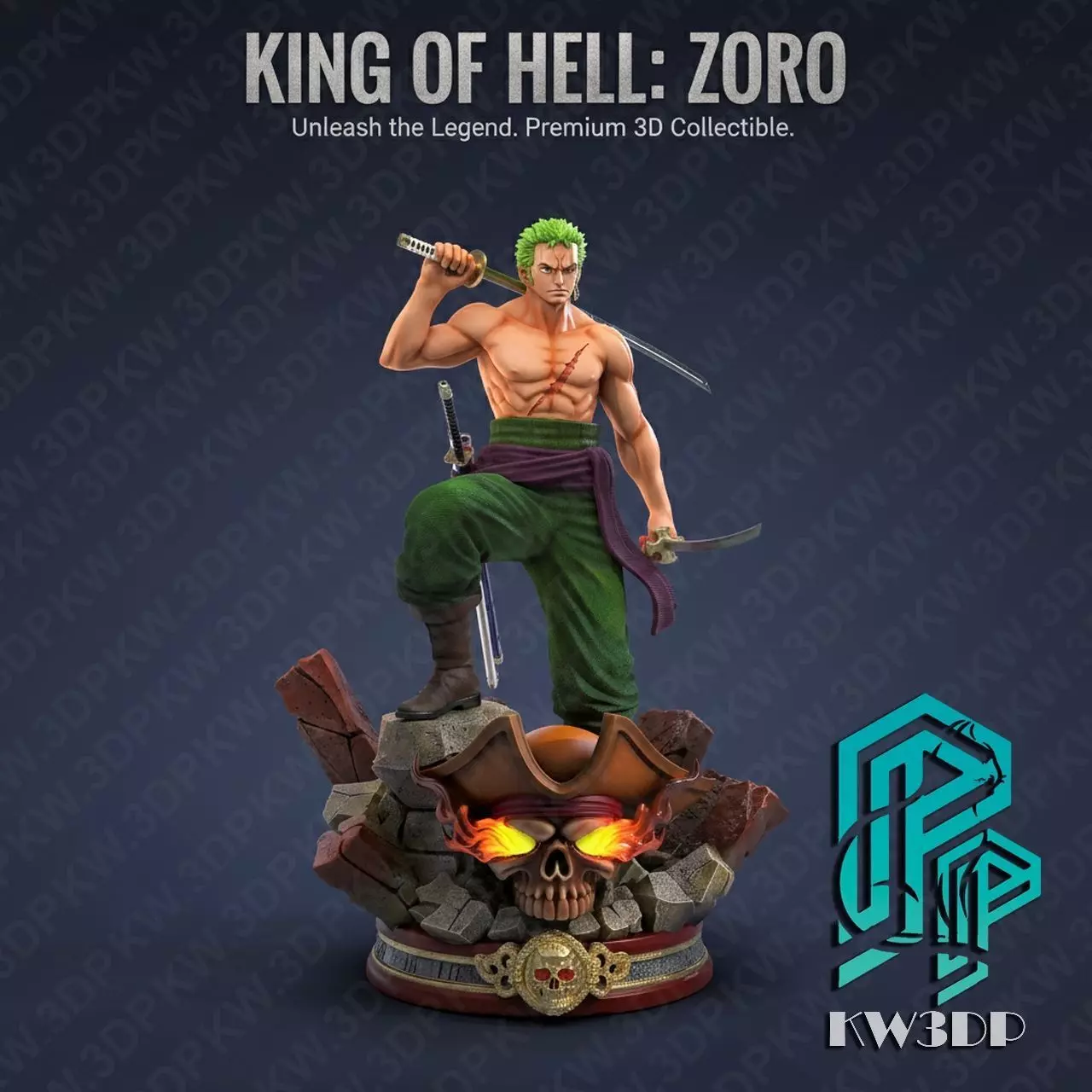 Roronoa Base 3D print model