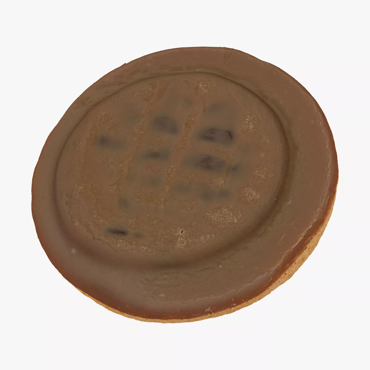 Chocolate Jaffa Cake with Raspberry Jelly 01 RAW Scan 3D model