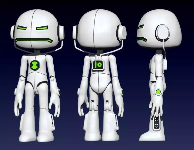 Echo echo - Ben 10 - Articulado 3D print model
