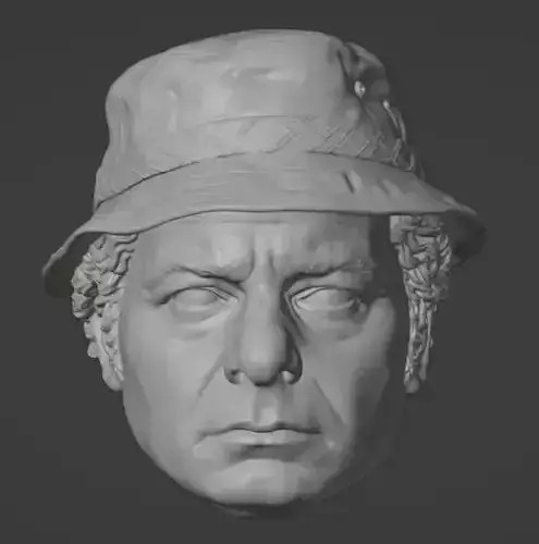 Paulie Pennino Head - Rocky - Burt Young