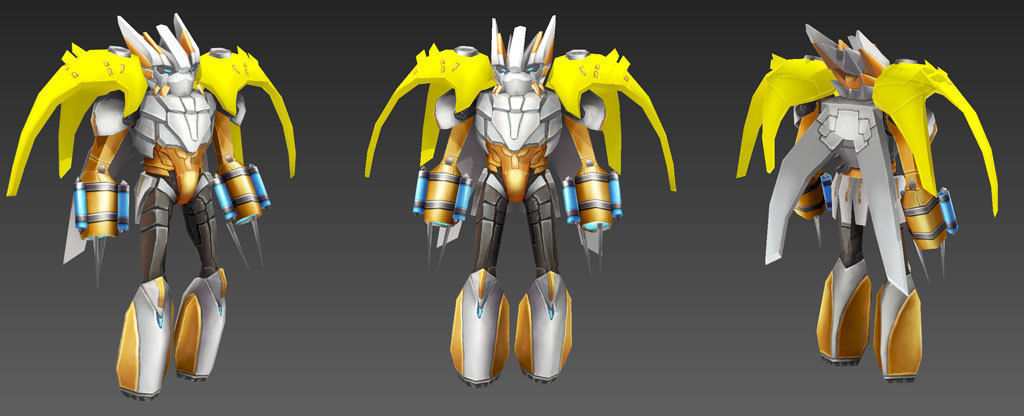 ROBOTS GENERAL SUPREME Low-poly 3D model_3
