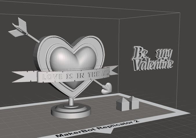Be My Valentine 3D print model