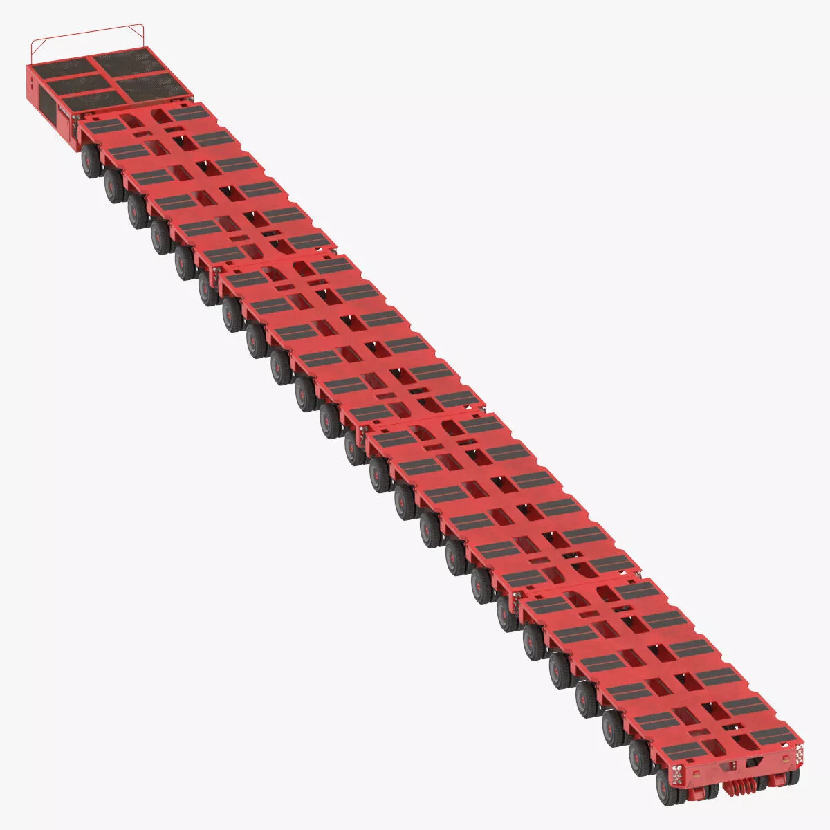24 Axle Lines Modular Transporter Goldhofer 3D model