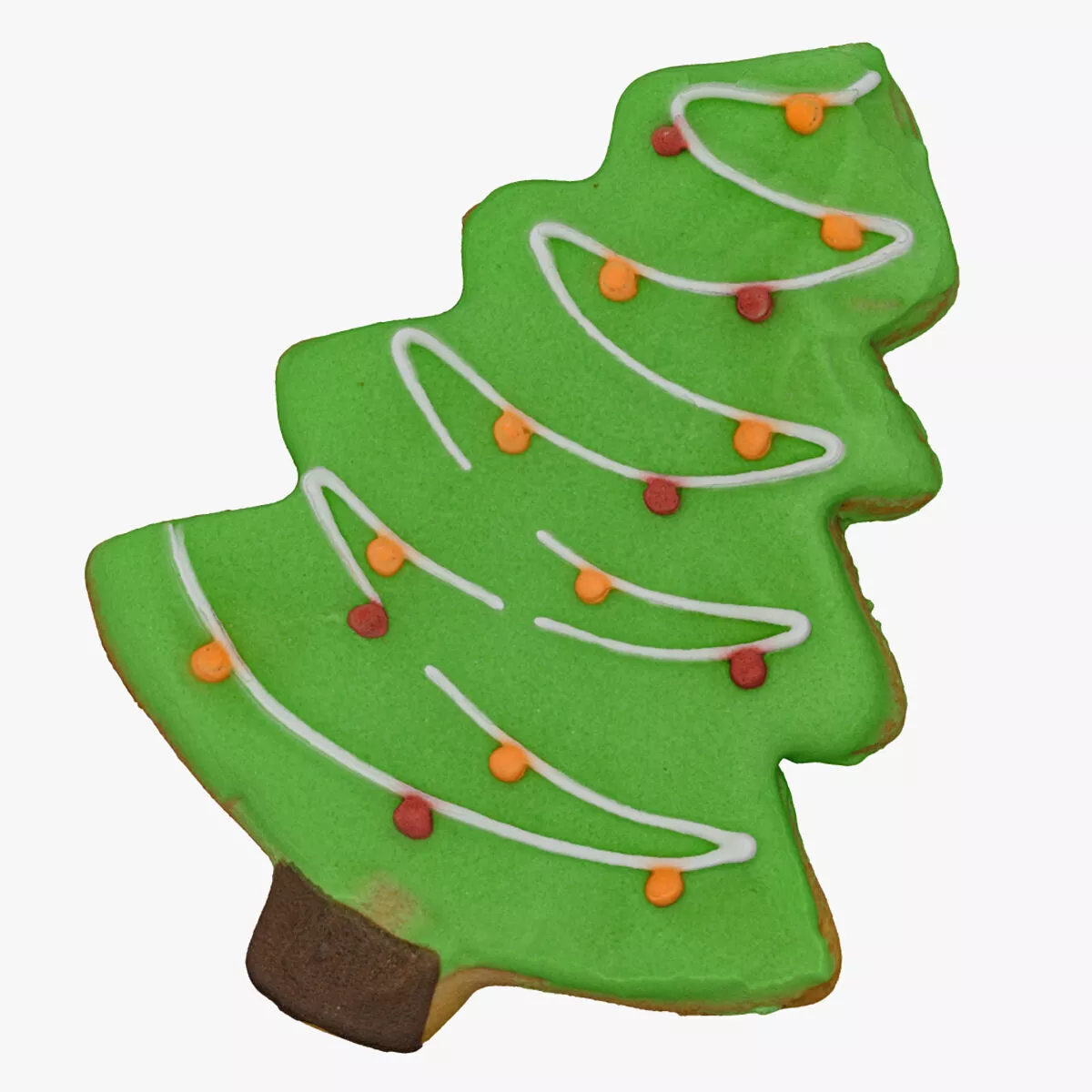 Christmas Tree Gingerbread Cookie 01 RAW Scan 3D model