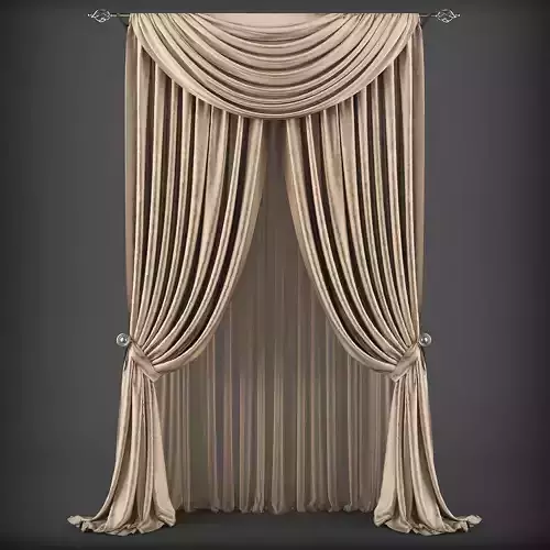 Curtain 3D model 241