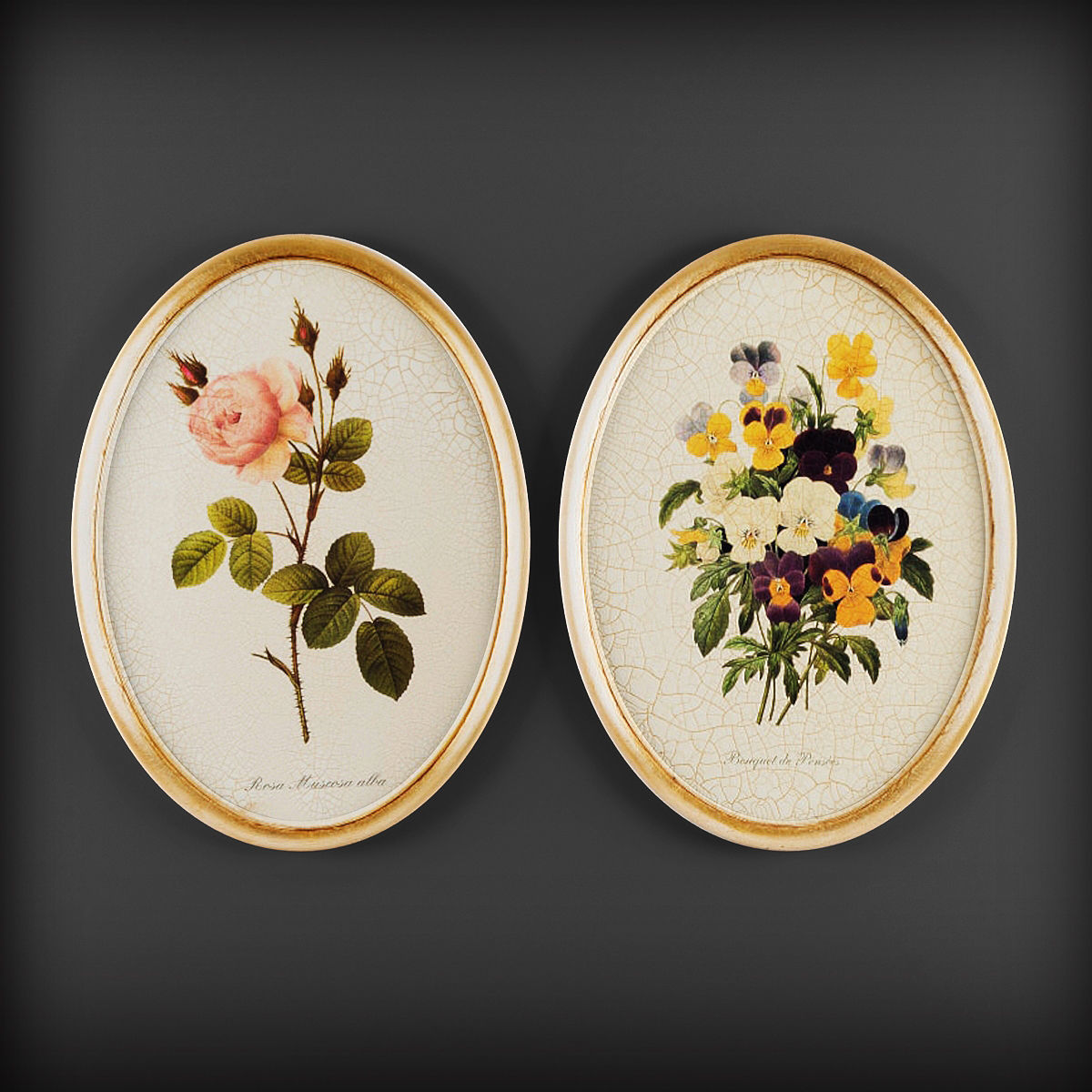 Picture Frames Low-poly 3D model_2