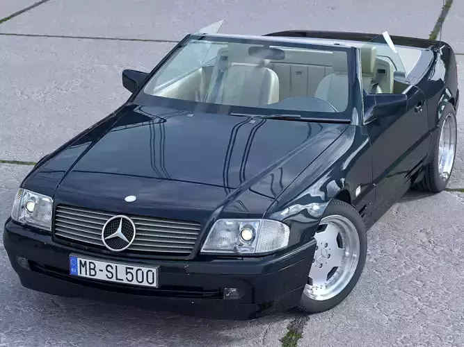 Mercedes-Benz SL R129 1995 3D model