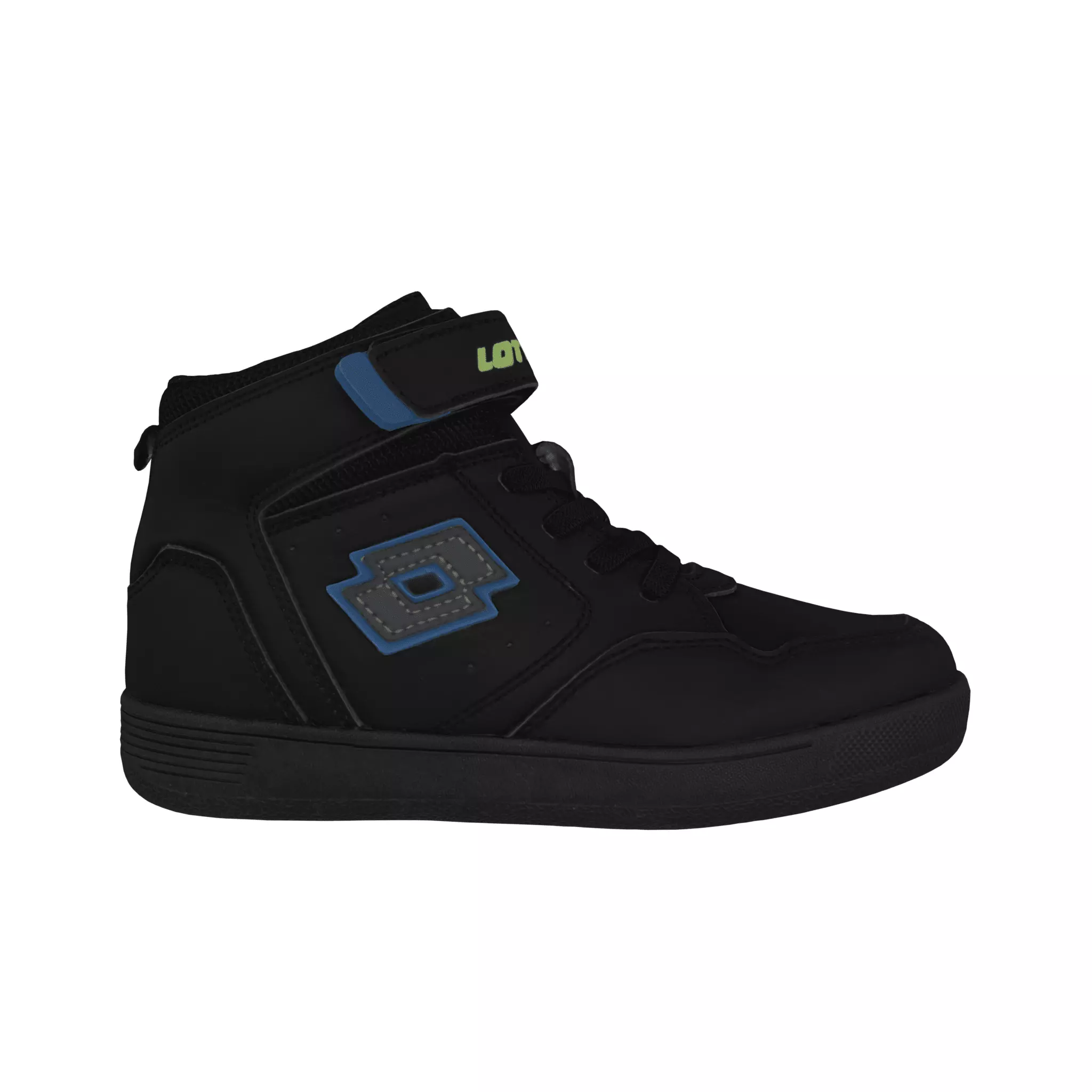 Lotto Allen High B PS 3PR Black Low-poly 3D model