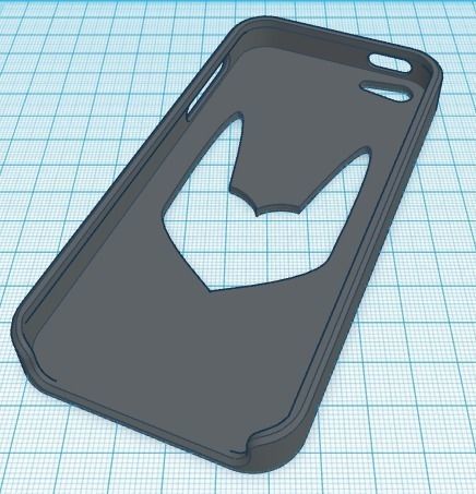 IPHONE 5 BATMAN CASE 3D print model