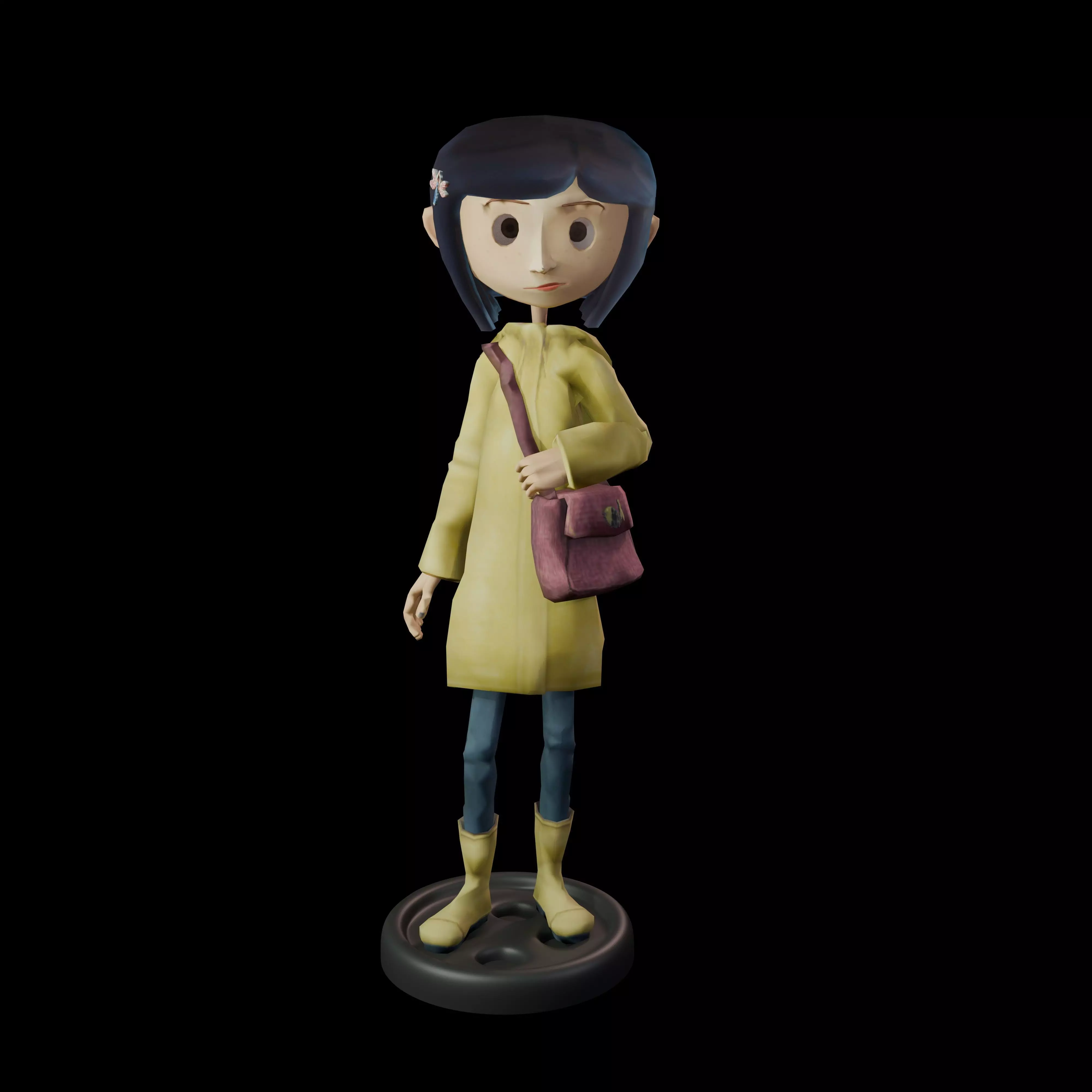 Coraline Jones 3D print model