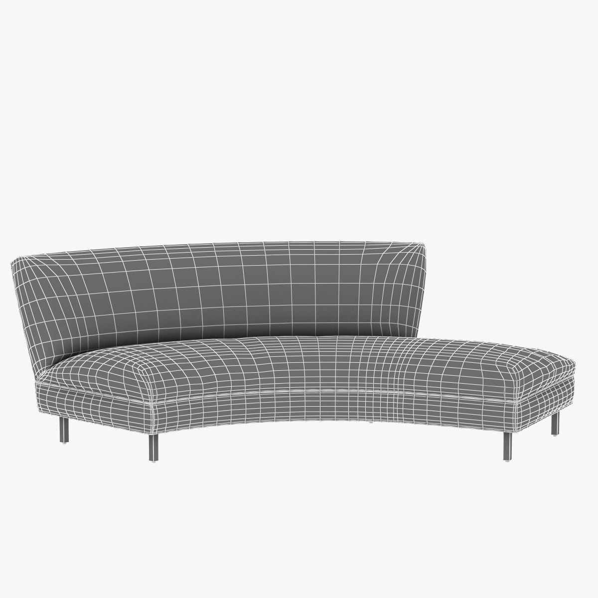 Mithchell Gold and Bob Williams SOFIA RIGHT SIDE CHAISE 3D model_6