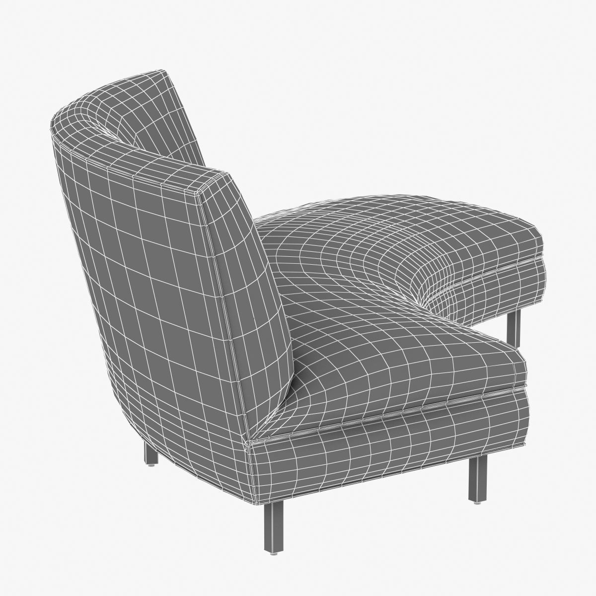 Mithchell Gold and Bob Williams SOFIA RIGHT SIDE CHAISE 3D model_7