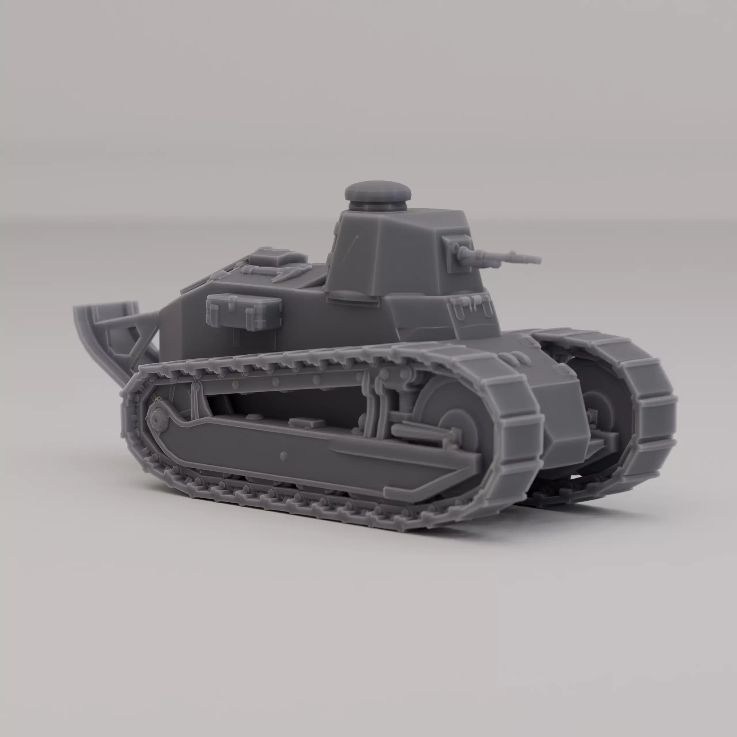 Renault FT 17 LT France WWI 1917 3D print model