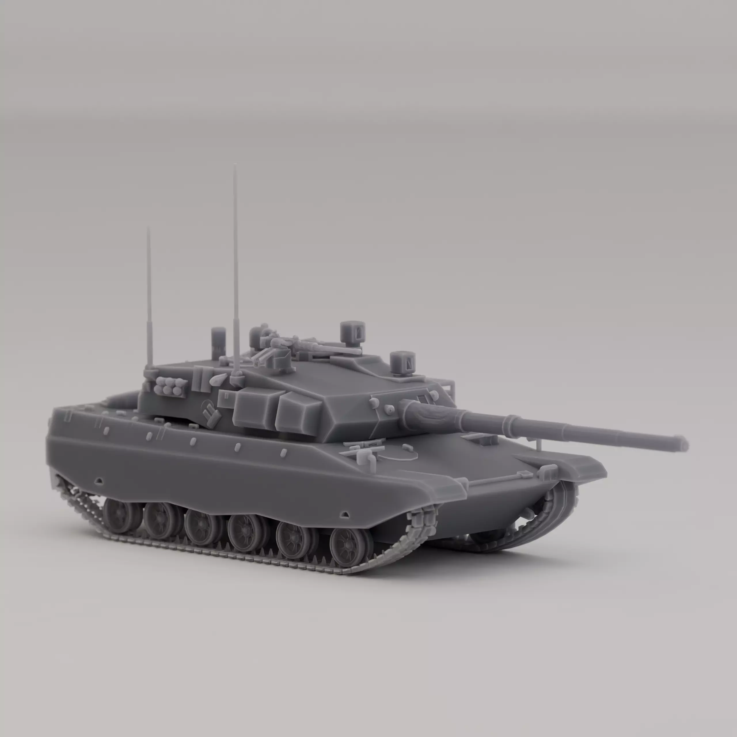 EE T1 Osorio MBT Brazil Cold War 1985 3D print model