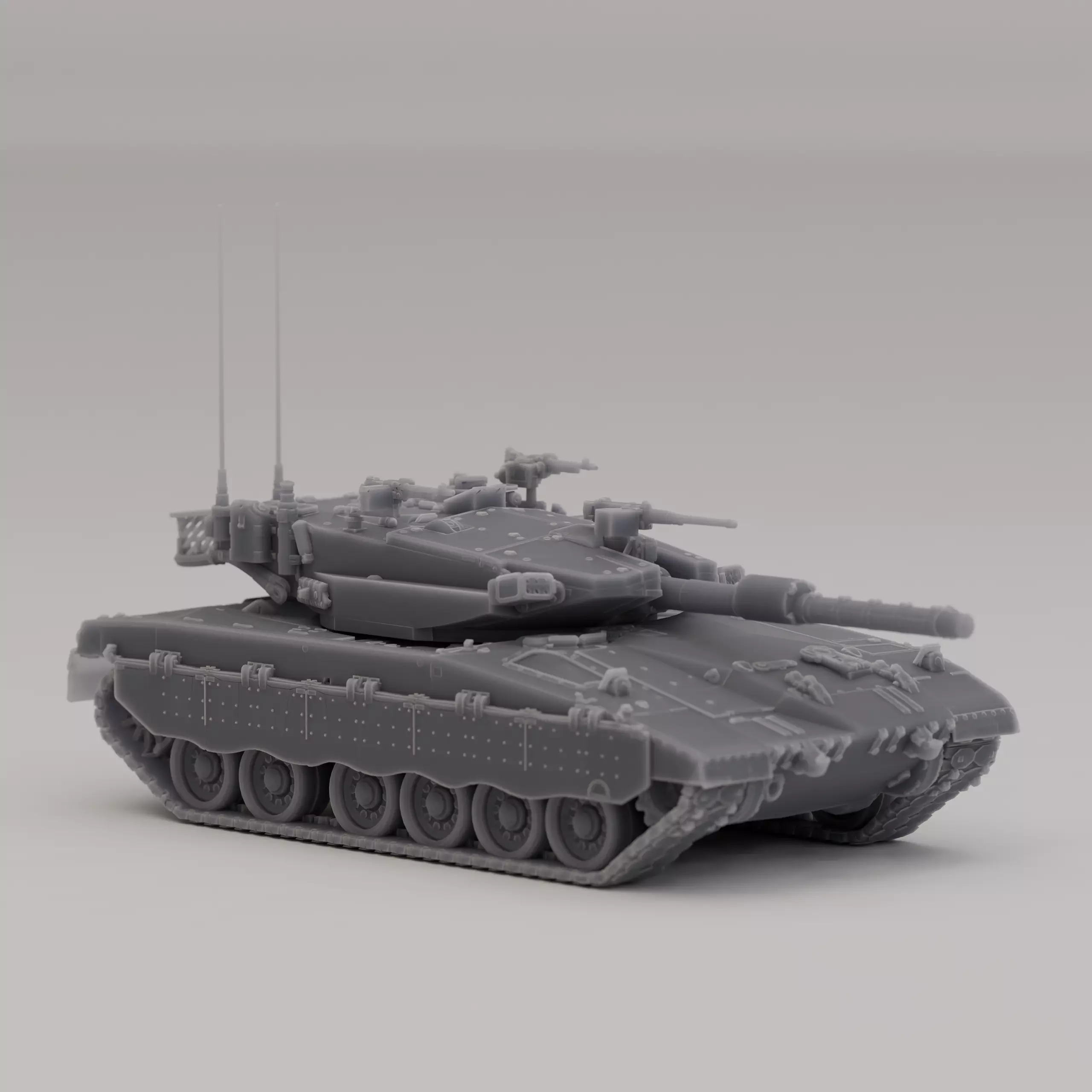 Merkava III Baz MBT Israel Modern 1994 3D print model