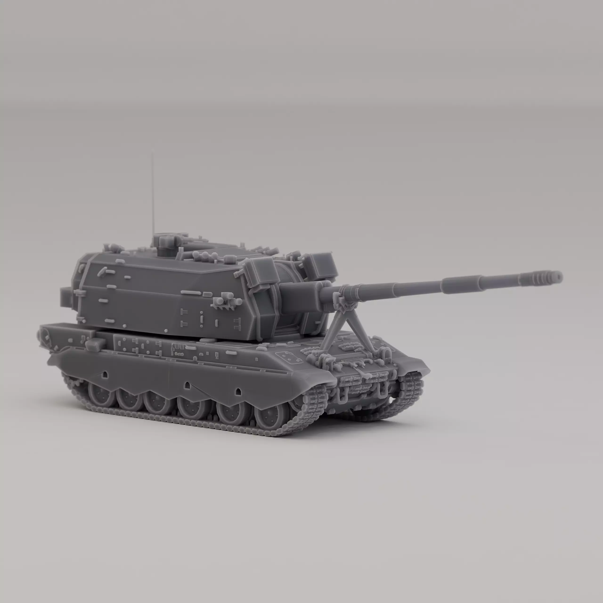 2S35 Koalitsiya SV SPH Russia Modern 2023 3D print model