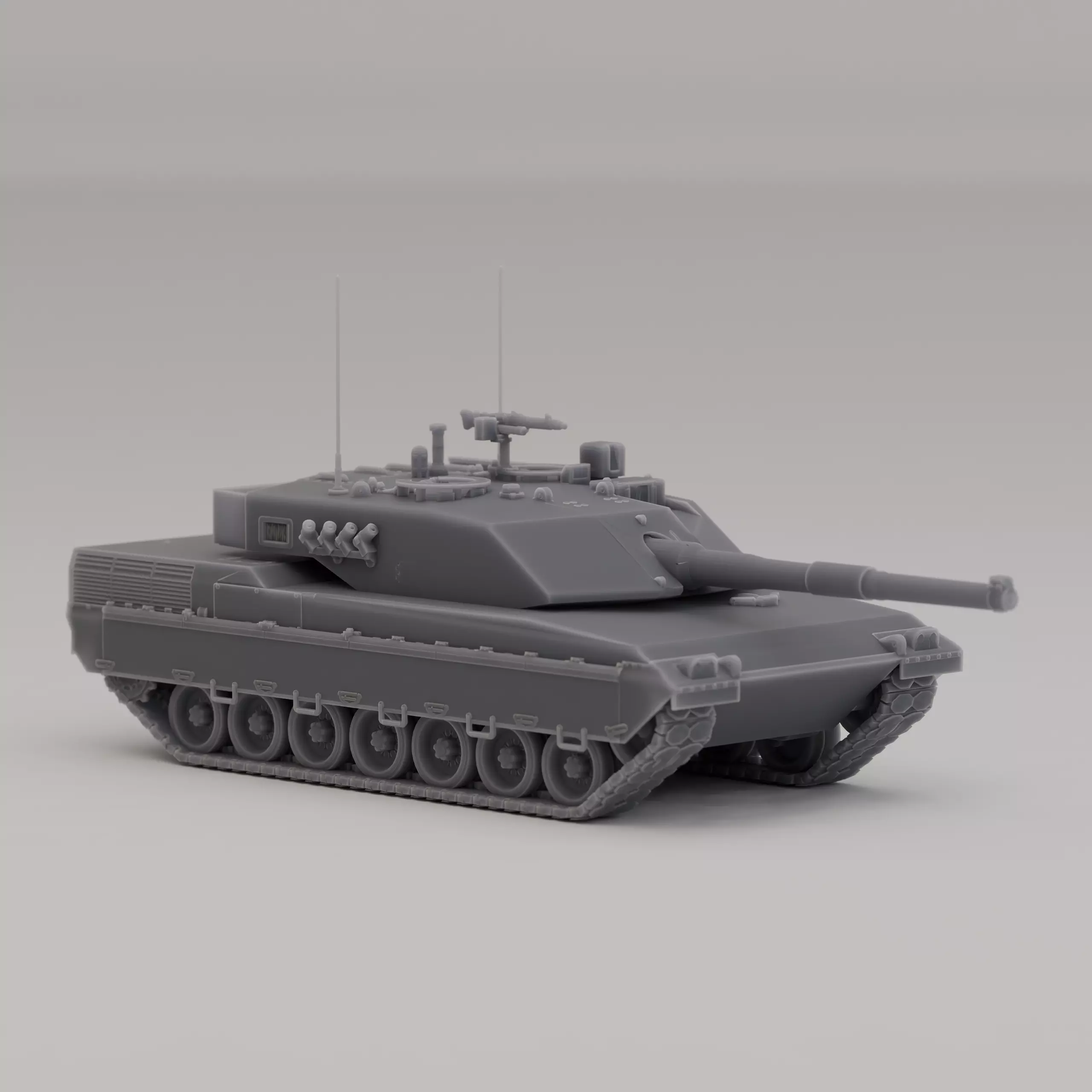 C1 Ariete MBT Italy Modern 1995 3D print model