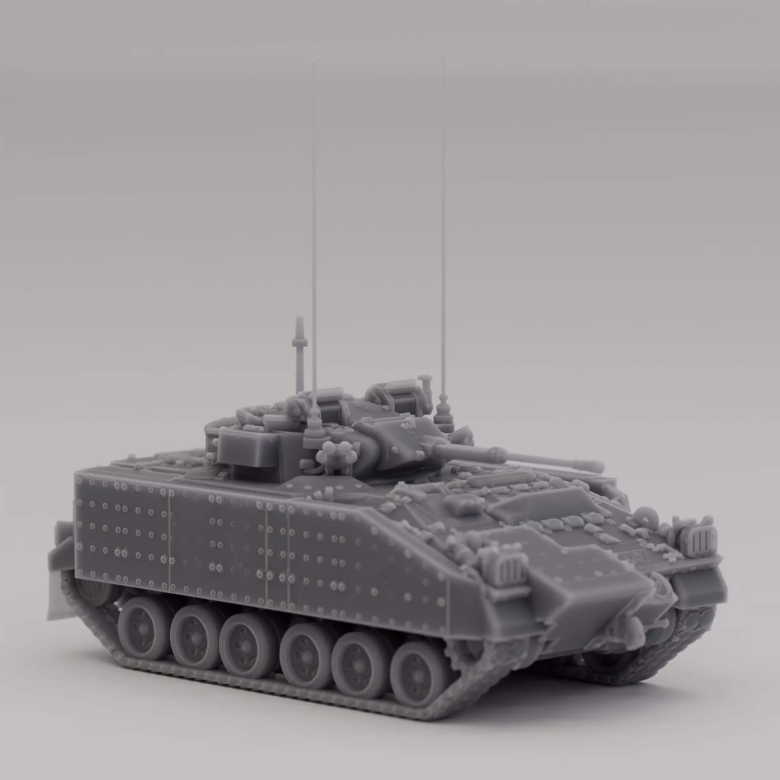 FV510 Warrior IFV United Kingdom Cold War 1987 3D print model