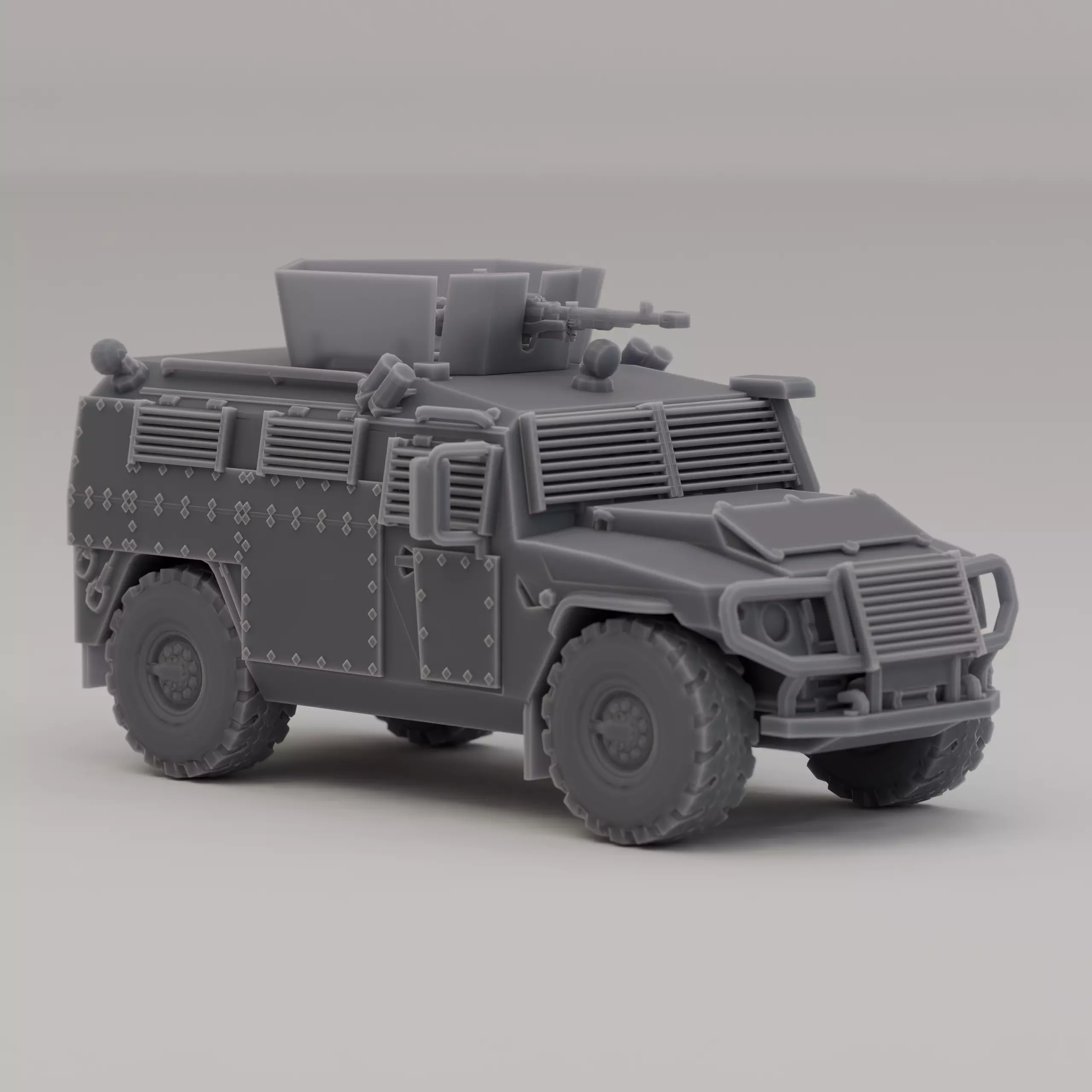 GAZ 2330 Tigr IMV Russia Modern 2005 3D print model