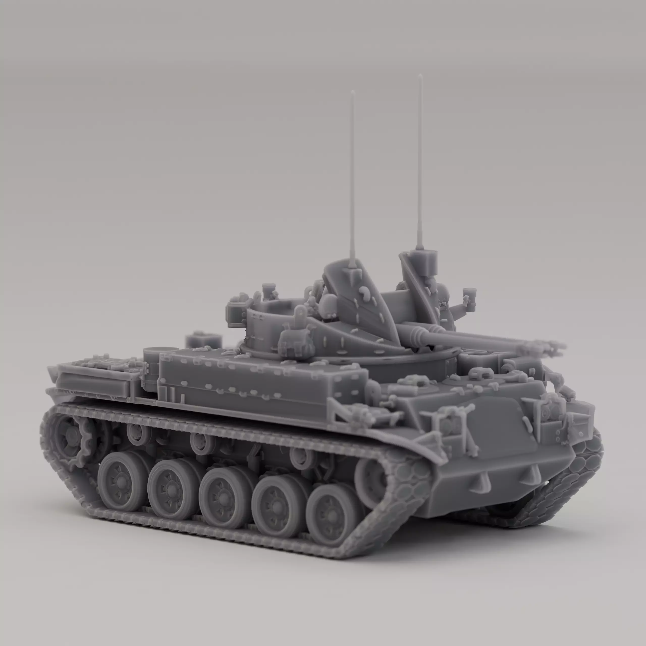 M42 Duster SPAAG United States Cold War 1953 3D print model